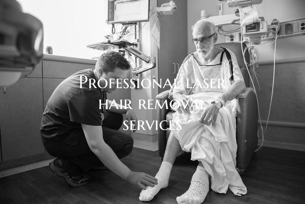 Professional laser hair removal services