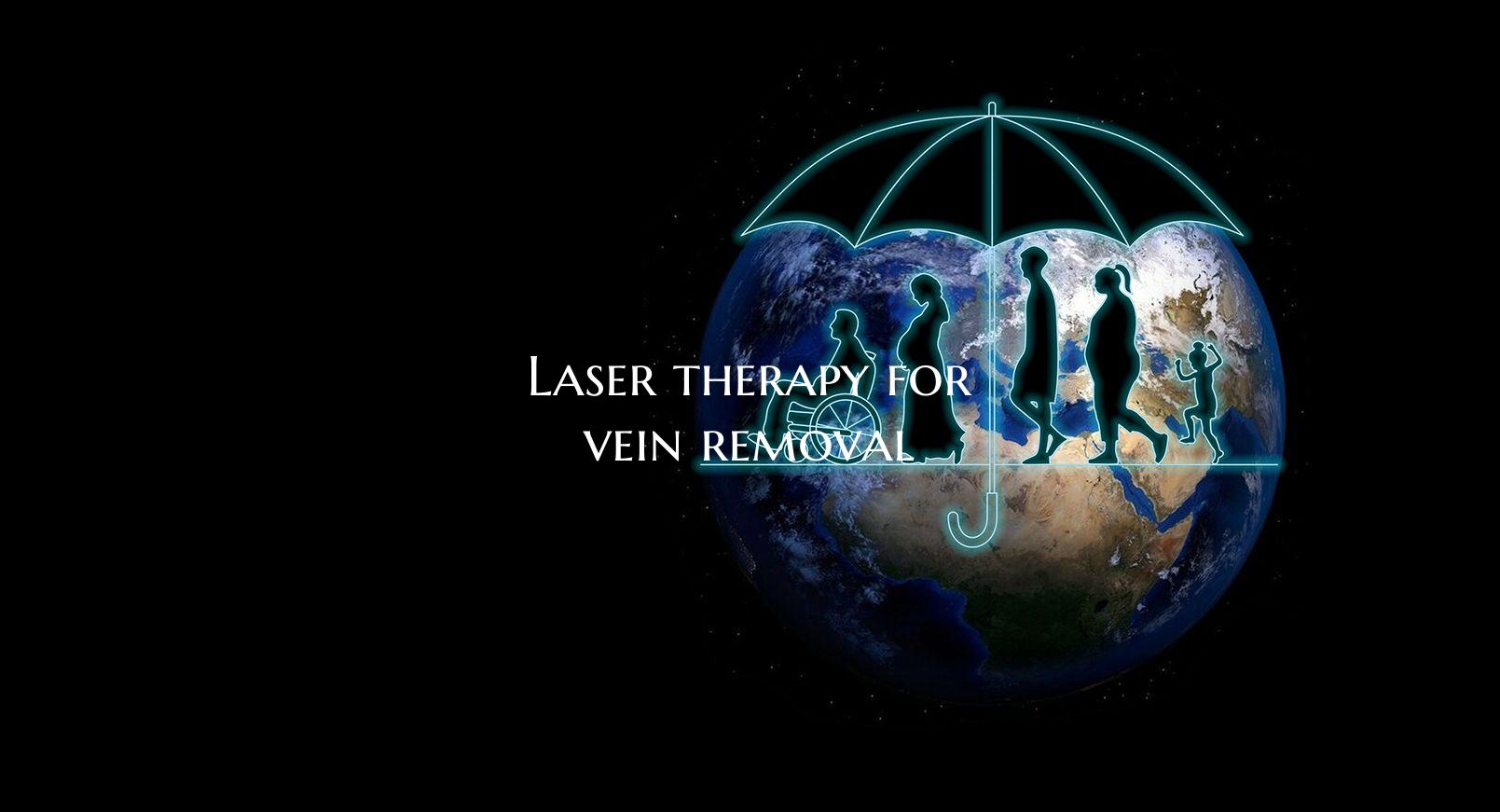 Laser therapy for vein removal